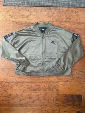 Nike Air Satin Track Jacket- large